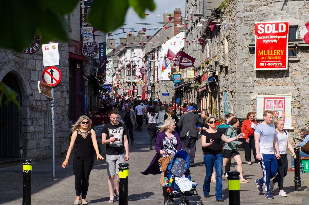 Galway Einkaufsstraße